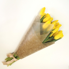 Букет Желтых тюльпанов 25 шт