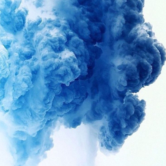 Дым голубой