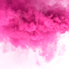 Дым розовый