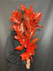 Высокие ветки дуба окрашенные. Декор на Хэллоуин